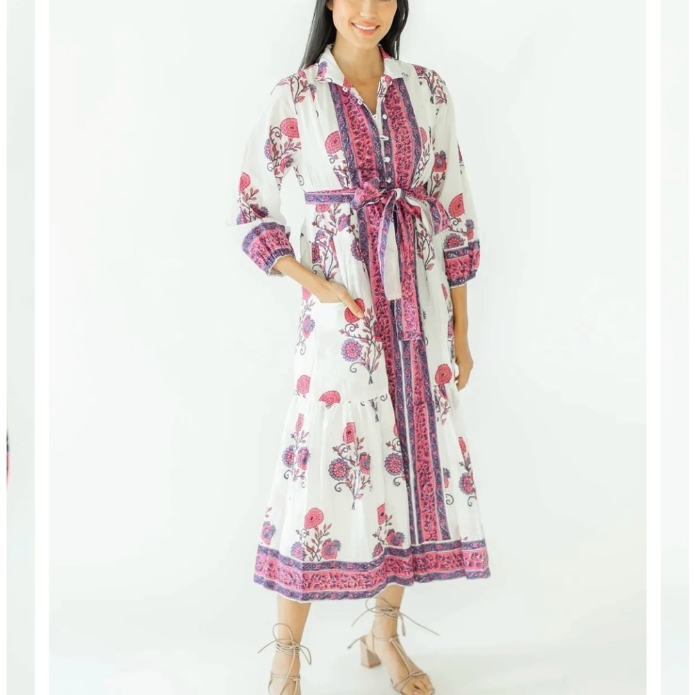 NWOT Victoria Dunn Folly Maxi Camelia